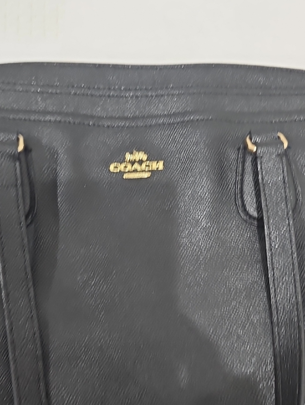 Coach Black Tote diaper bag - Picture 7 of 14